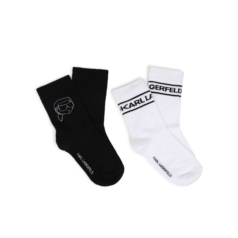 Sosete copii Karl Lagerfeld unisex cu inscriptie